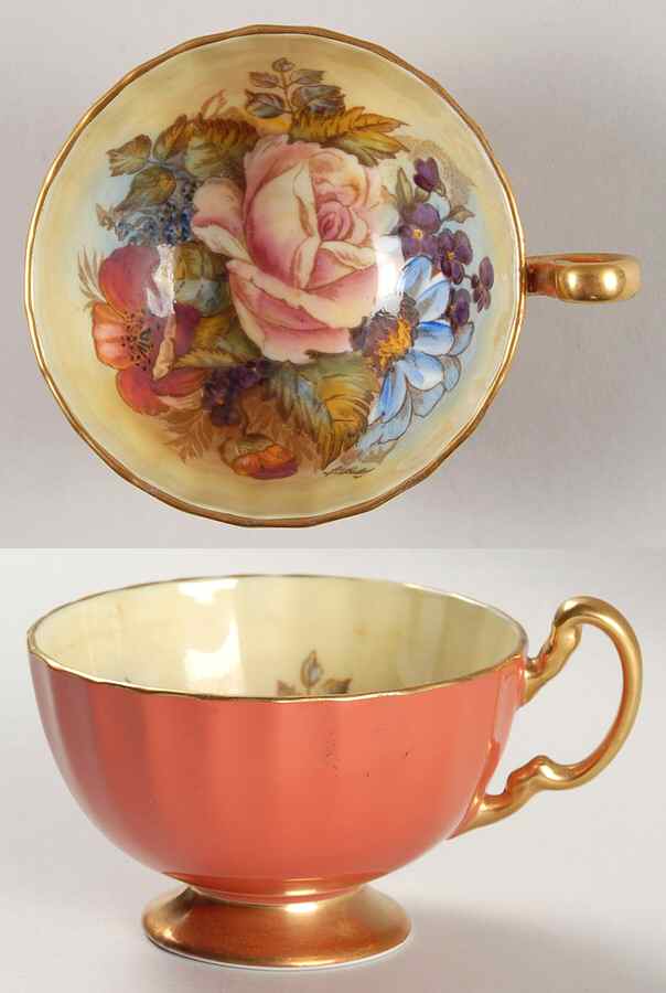 1033 Footed Cup by John  Aynsley & Sons-1