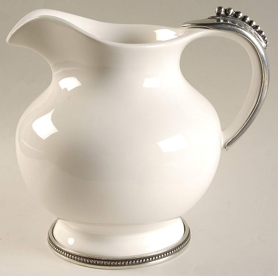 Perlina 80 Oz Pitcher by Arte Italica-1