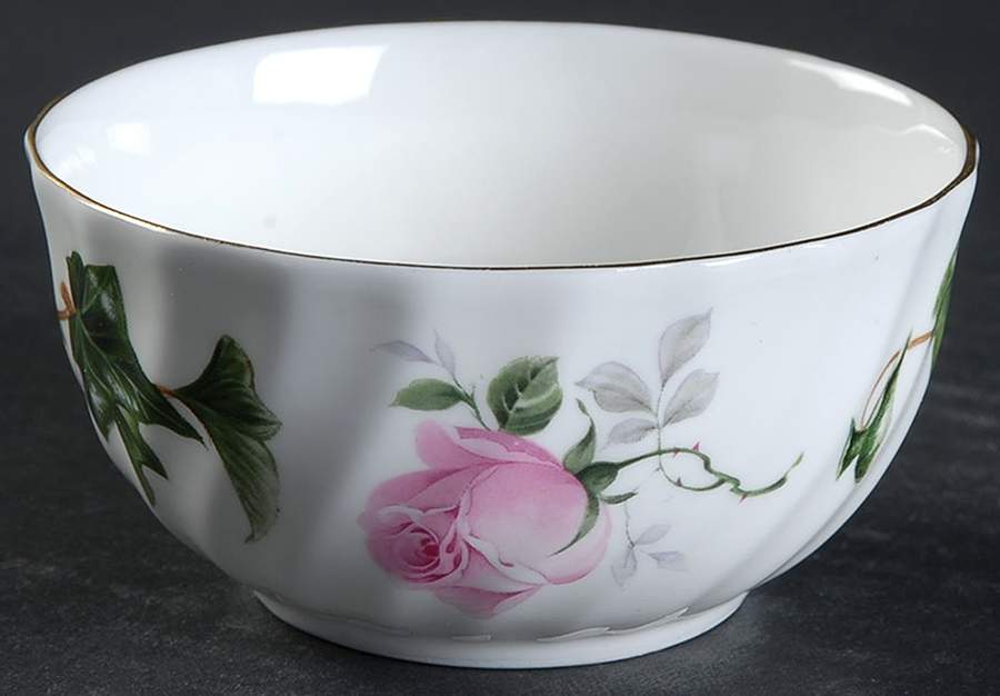 Rose & Ivy Mini Open Sugar Bowl by Allyn Nelson-1