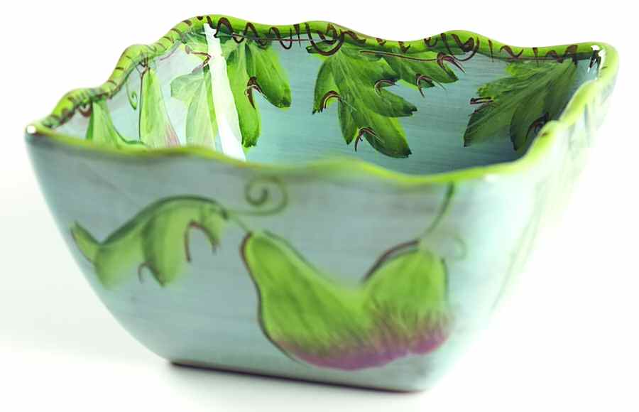 Le Figuier Small Square Dessert Bowl by Ambiance-1