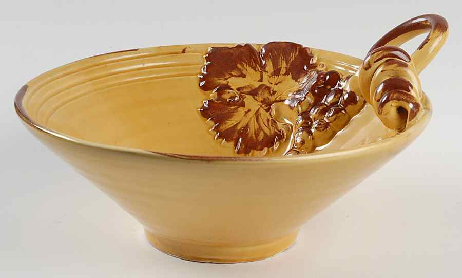 Sole Mustard 9" Round Serving Bowl by Arte Italica-1