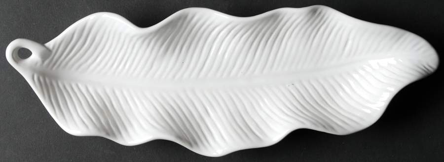 Azure 11" Leaf Dish by Ambiance-1