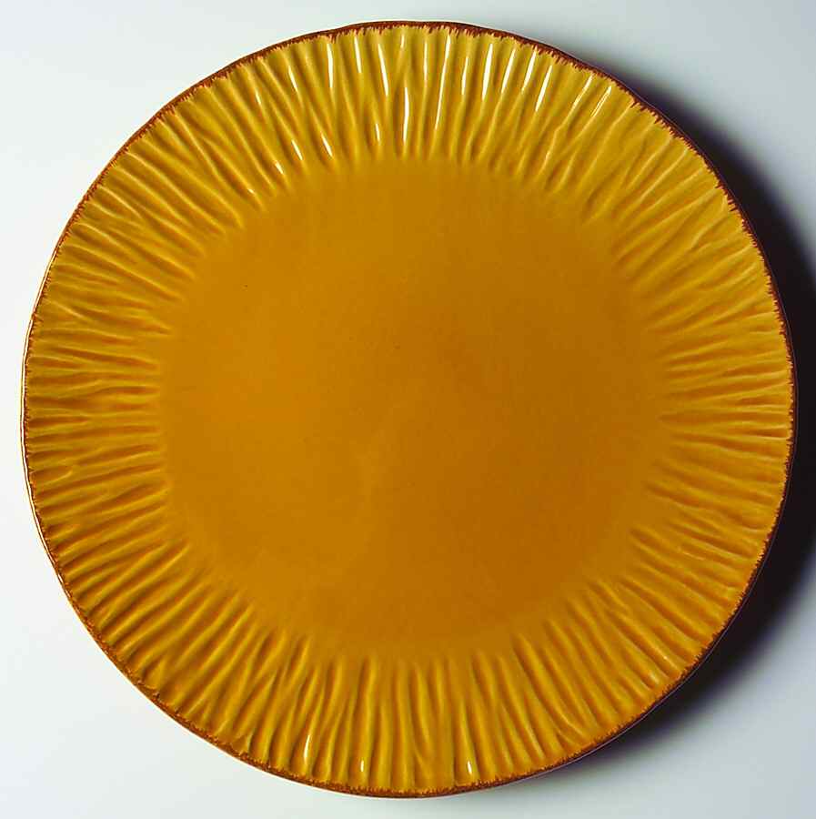 Palette Maize (Yellow) Dinner Plate by Ambiance-1