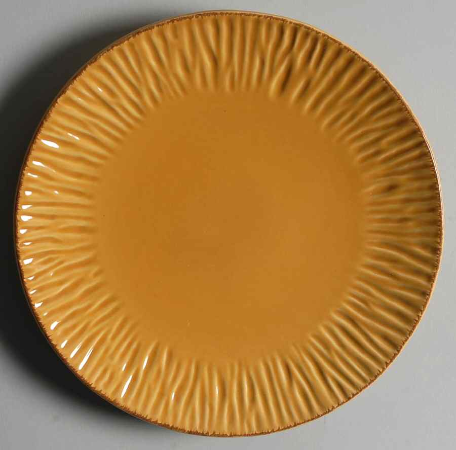 Palette Maize (Yellow) Salad/Dessert Plate by Ambiance-1