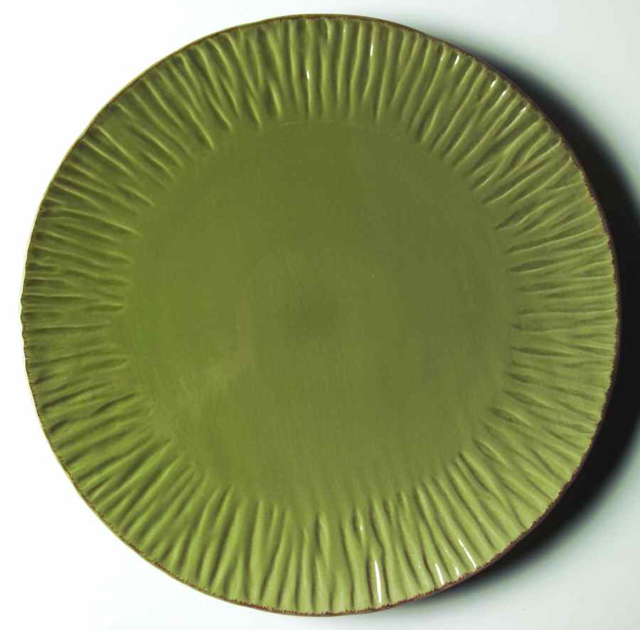 Palette Moss (Green) Dinner Plate by Ambiance-1
