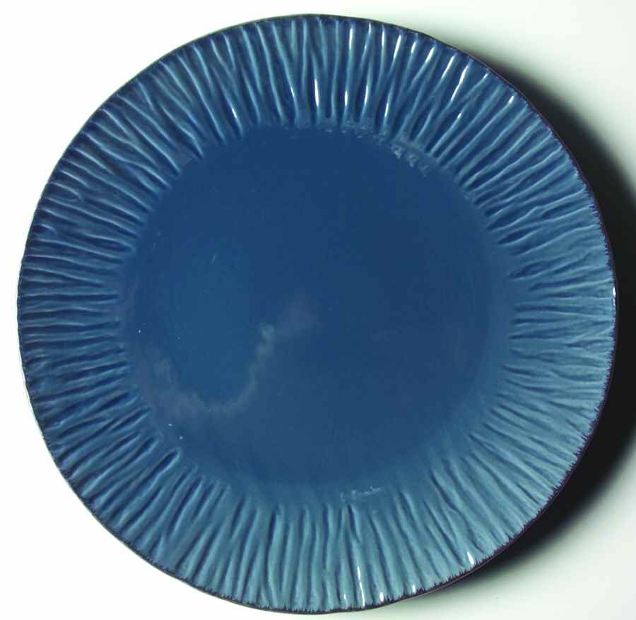 Palette Denim (Blue) Dinner Plate by Ambiance-1