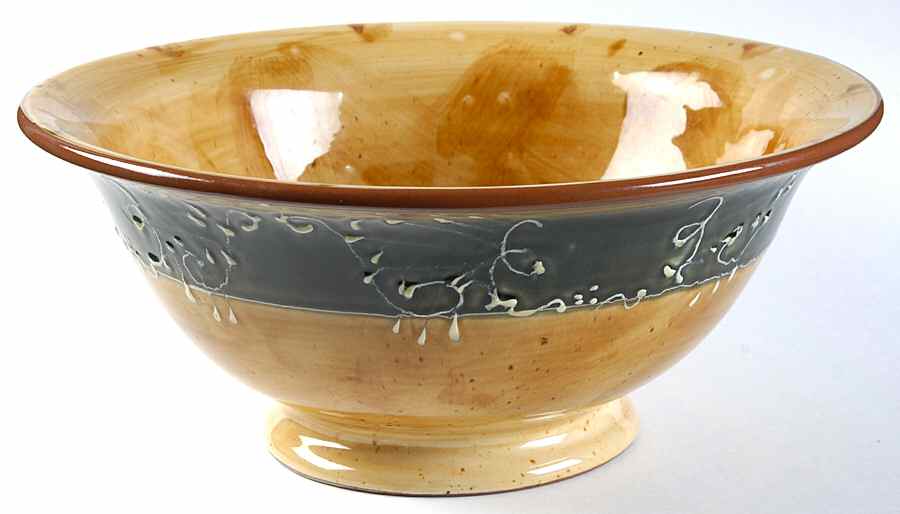 St Remy 10" Footed Bowl by Ambiance-1