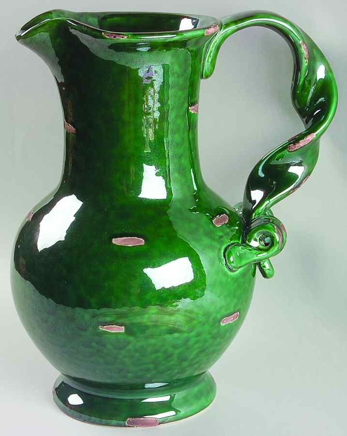 Tuscany Green 96 Oz Pitcher by Ambiance-1