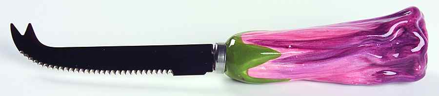 Anemone Figural Cheese Knife with Stainless Blade by Ambiance-1