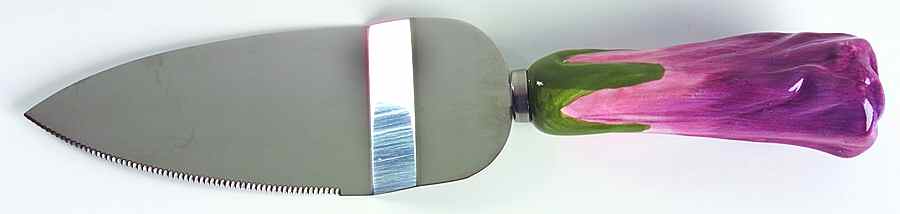 Anemone Figural Pie & Cake Server with Stainless Blade by Ambiance-1