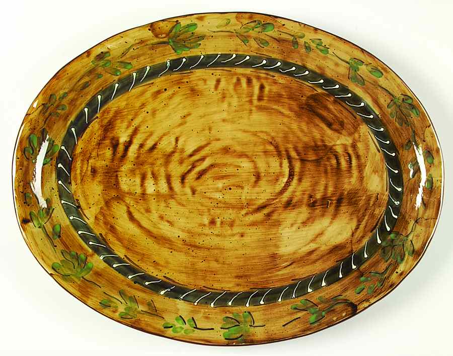 St Remy 17" Oval Serving Platter by Ambiance-1