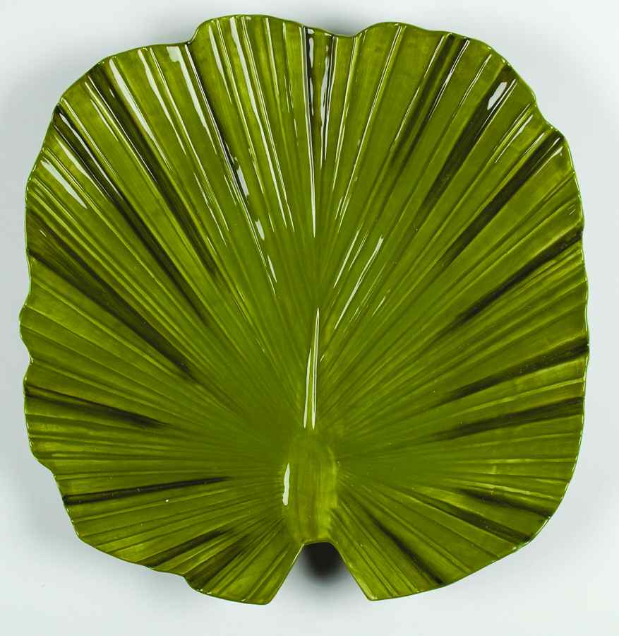 Palm Leaves Service Plate (Charger) by Ambiance-1