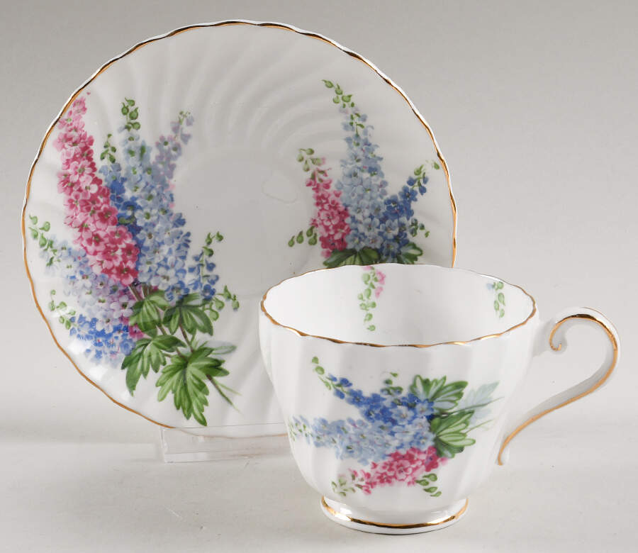 C988-5 Footed Cup & Saucer Set by John  Aynsley & Sons-1