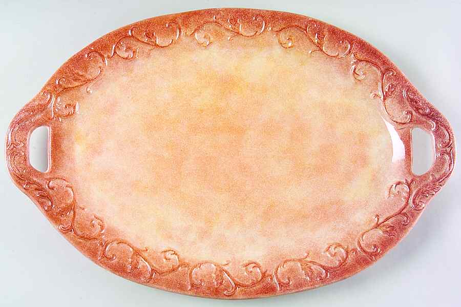 Vicenza 18" Oval Serving Platter by Artimino-1