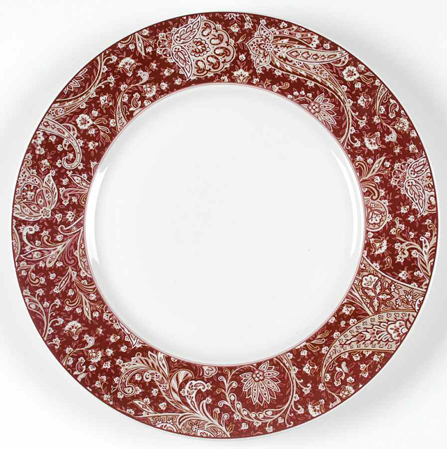 Malva Rosa Dinner Plate by 222 Fifth (PTS)-1