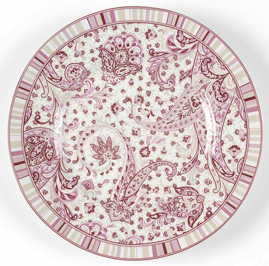 Malva Rosa Salad/Dessert Plate by 222 Fifth (PTS)-1