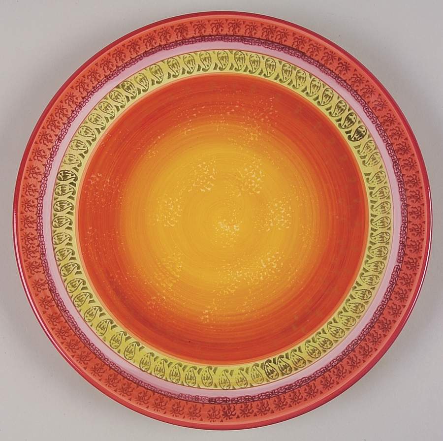 Kashmir Dinner Plate by Ambiance-1