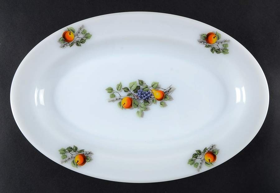 Fruits de France 14" Oval Serving Platter by Arcopal-1