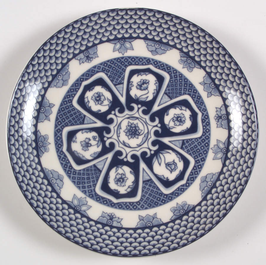 Blue Dynasty Salad/Dessert Plate by 222 Fifth (PTS)-1