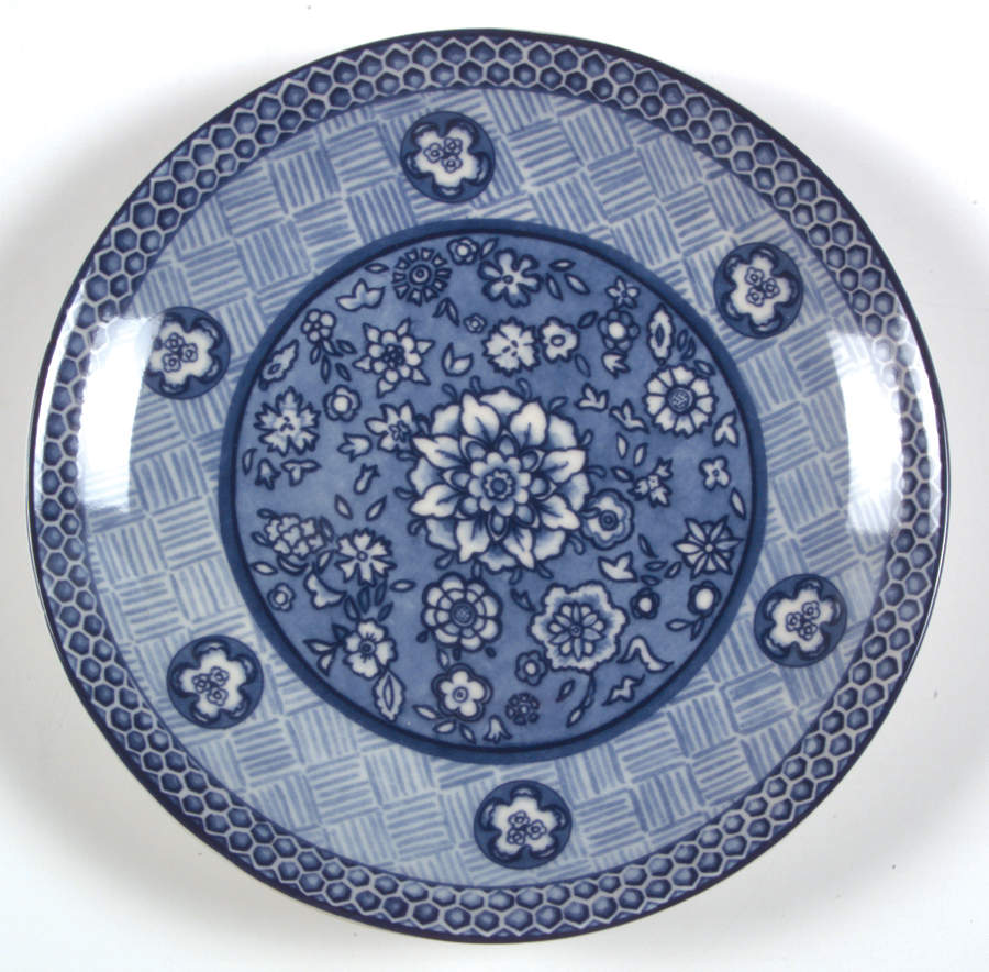 Blue Dynasty Salad/Dessert Plate by 222 Fifth (PTS)-1