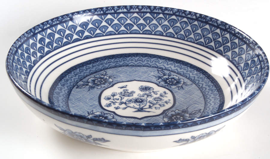 Blue Dynasty 10" Round Vegetable Bowl by 222 Fifth (PTS)-1