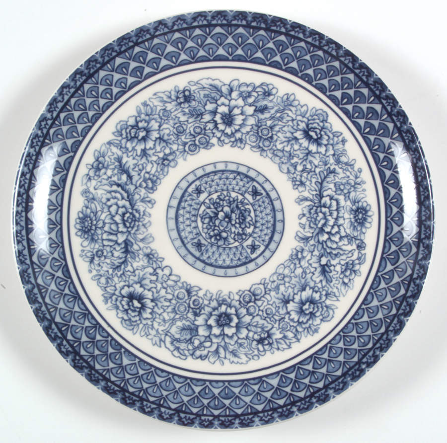 Blue Dynasty Dinner Plate by 222 Fifth (PTS)-1