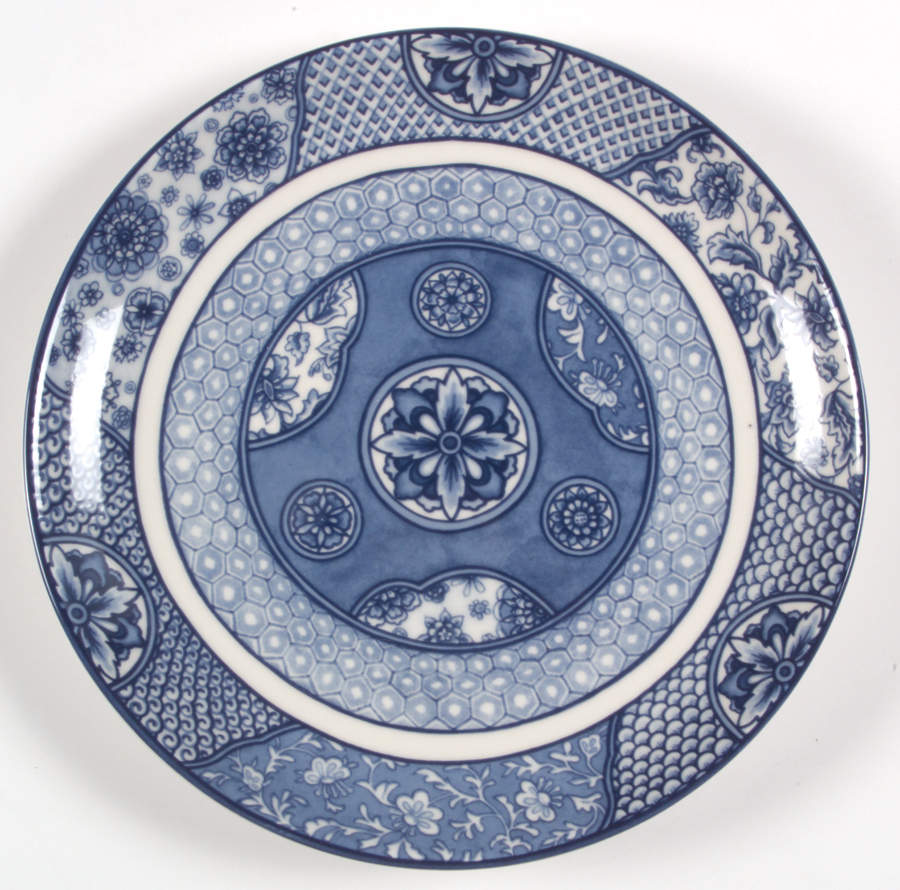 Blue Dynasty Dinner Plate by 222 Fifth (PTS)-1