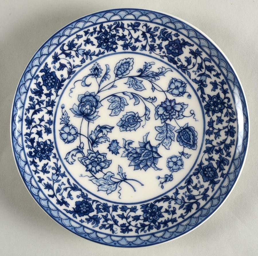 Blue Dynasty Appetizer Plate by 222 Fifth (PTS)-1