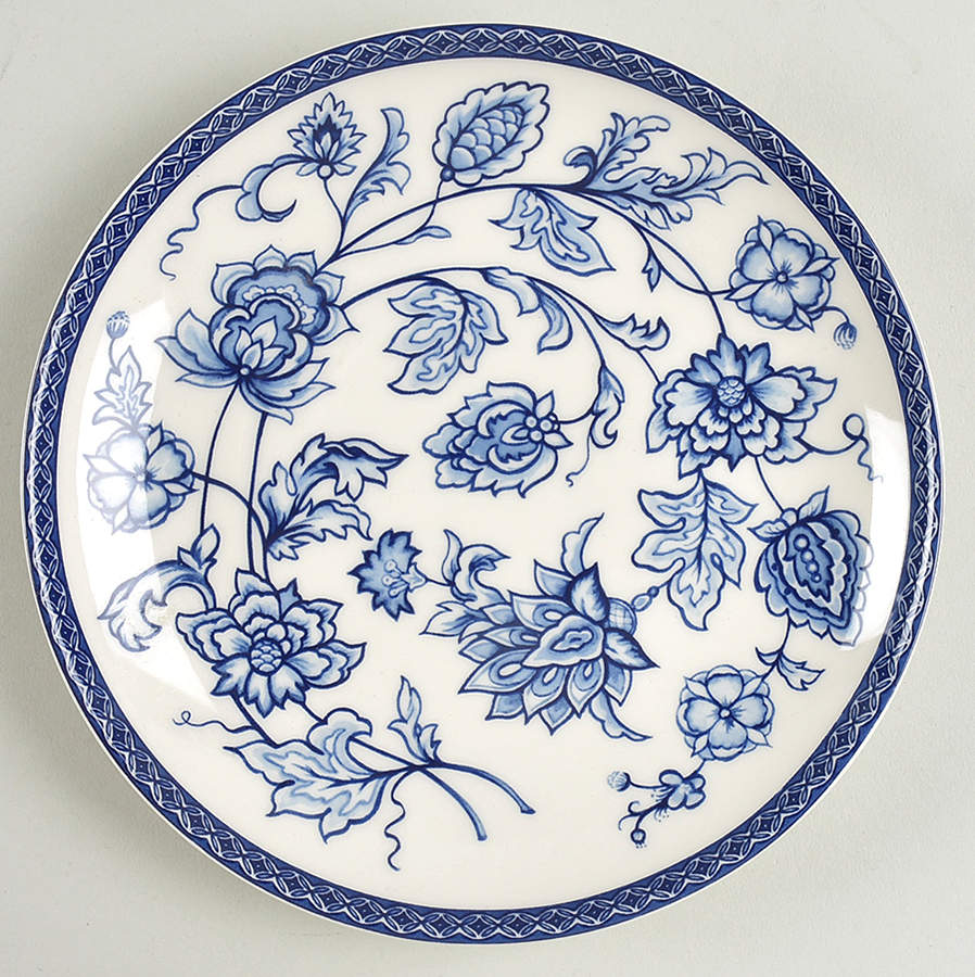 Blue Dynasty Coupe Salad/Dessert Plate by 222 Fifth (PTS)-1
