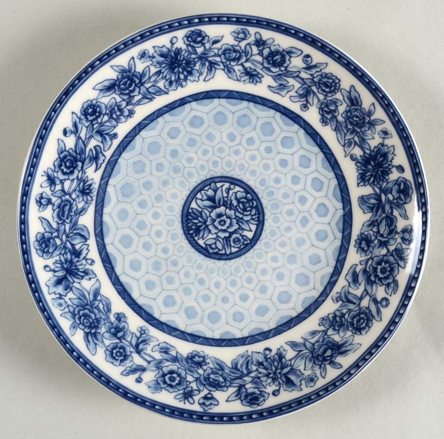 Blue Dynasty Appetizer Plate by 222 Fifth (PTS)-1
