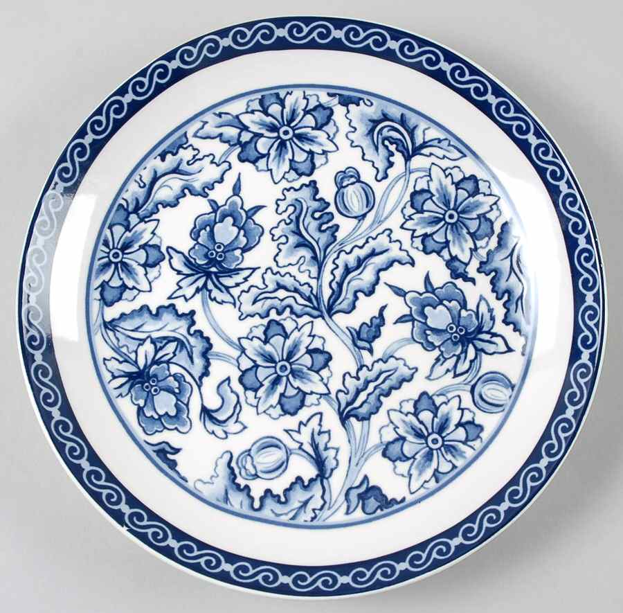 Blue Dynasty Salad/Dessert Plate by 222 Fifth (PTS)-1