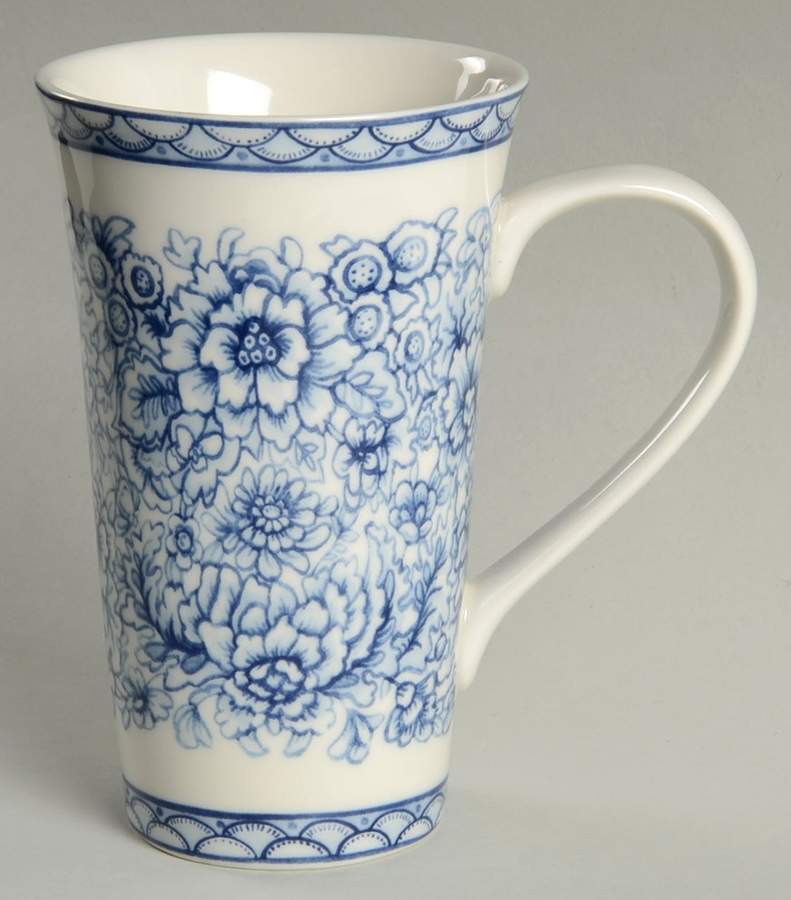 Blue Dynasty Latte Mug by 222 Fifth (PTS)-1