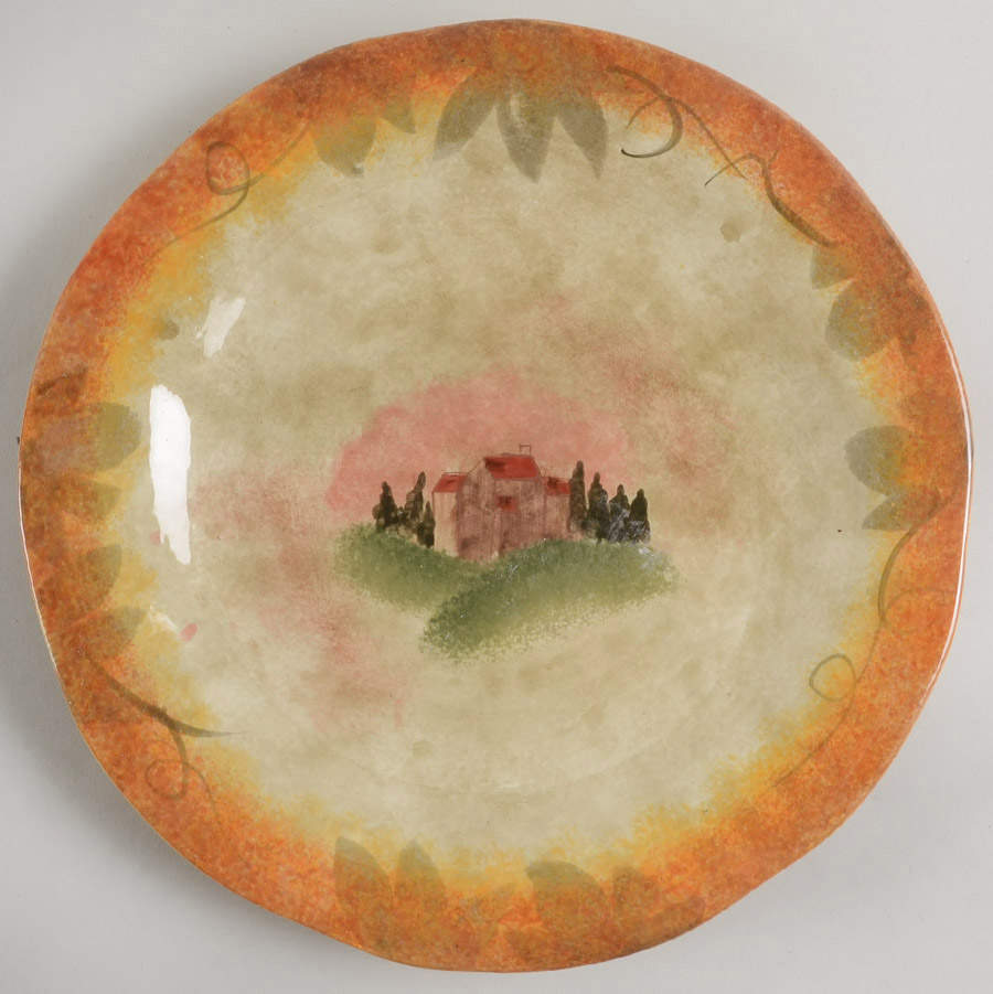 Villa Tuscana Dinner Plate by 222 Fifth (PTS)-1