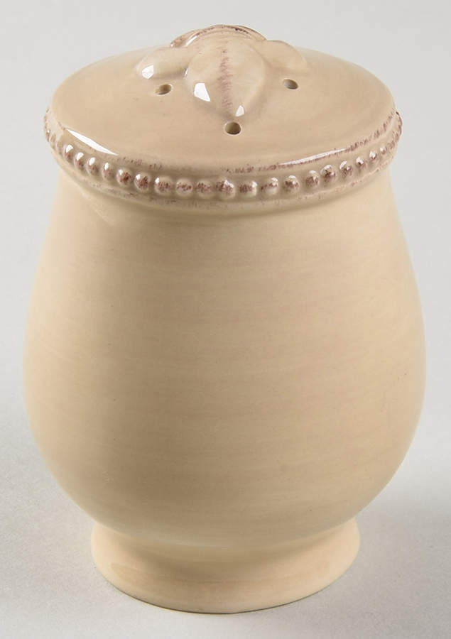 Fleur De Lis Cream Pepper Shaker by Artimino-1