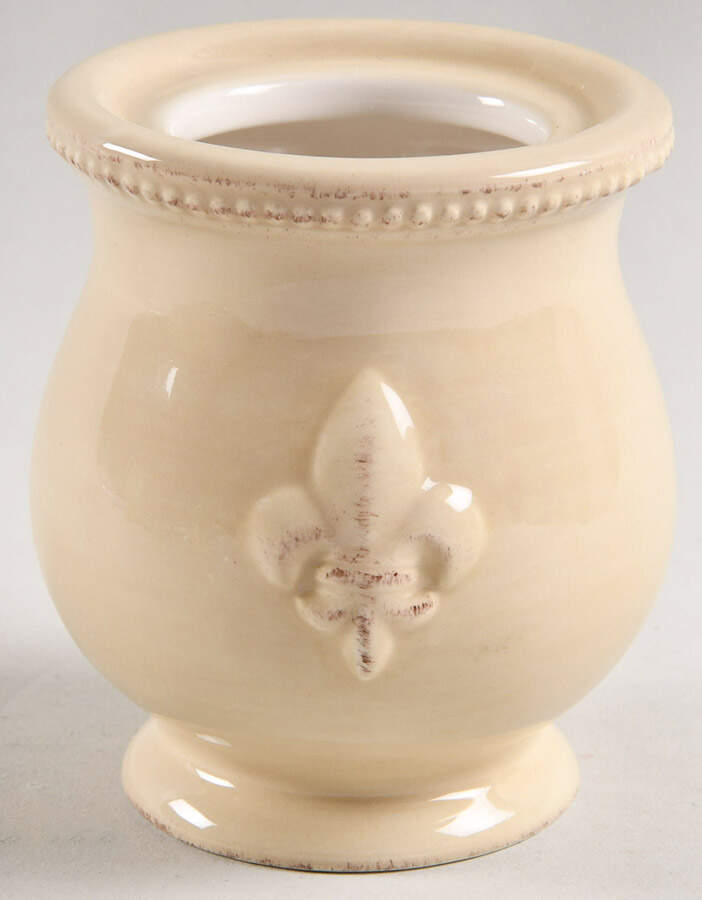 Fleur De Lis Cream Sugar Bowl No Lid by Artimino-1