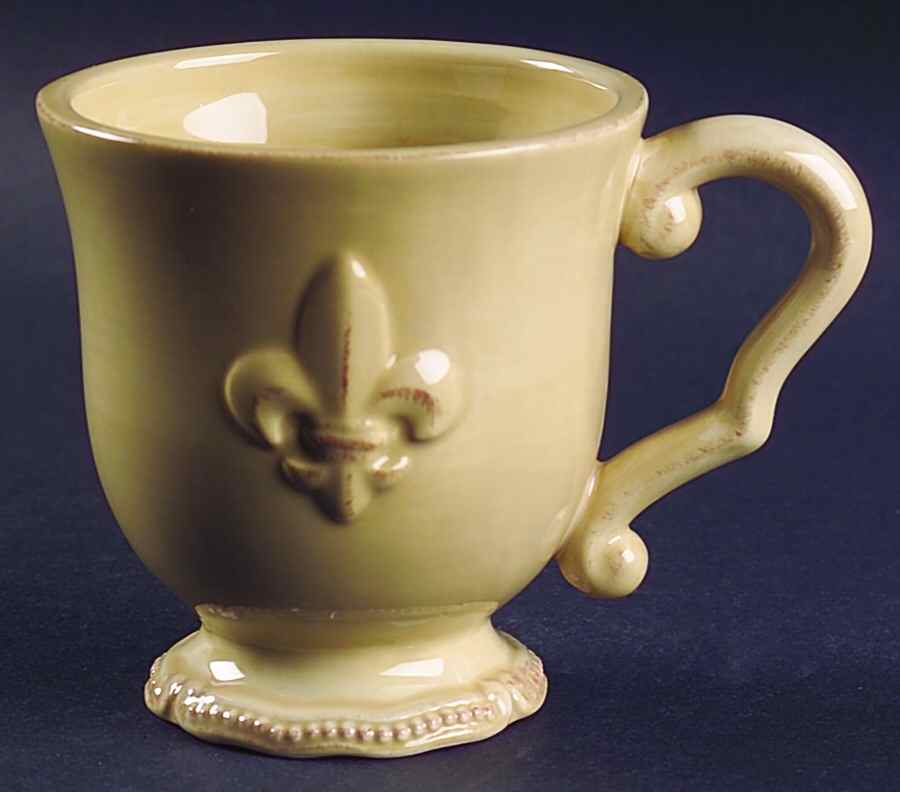 Fleur De Lis Cream Mug by Artimino-1