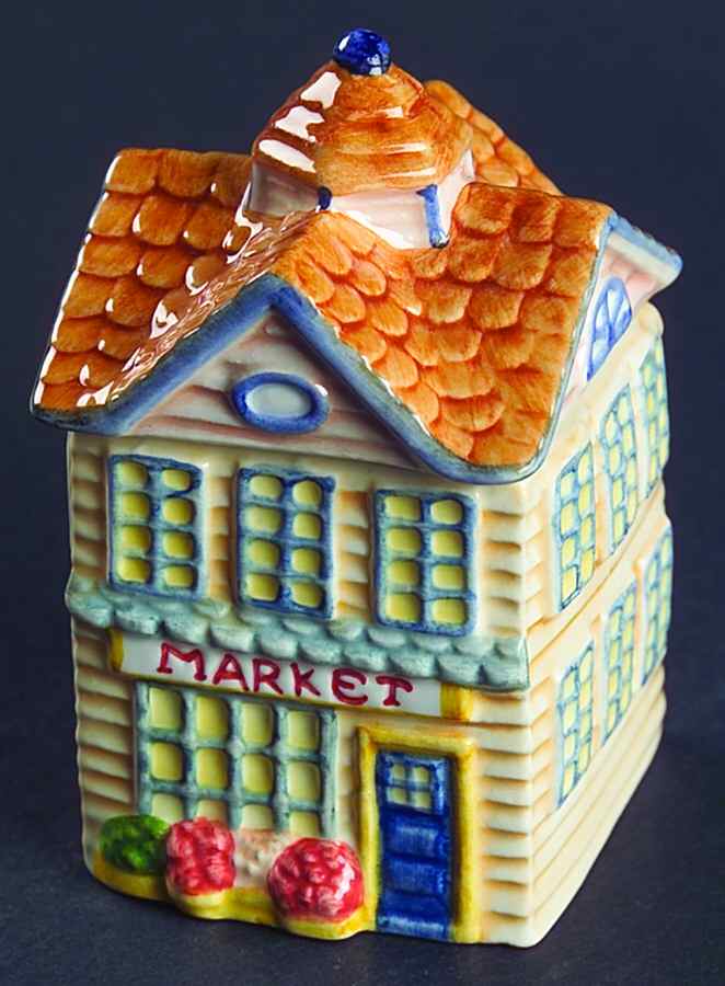 Cottage Collection Spice Jar Set Individual Jar & Lid by Avon-1