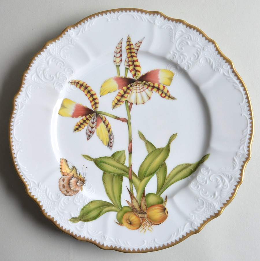 Orchid Dinner Plate by Anna Weatherley-1