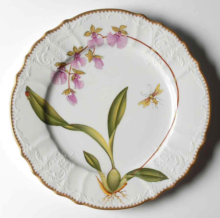 Orchid Dinner Plate by Anna Weatherley-1