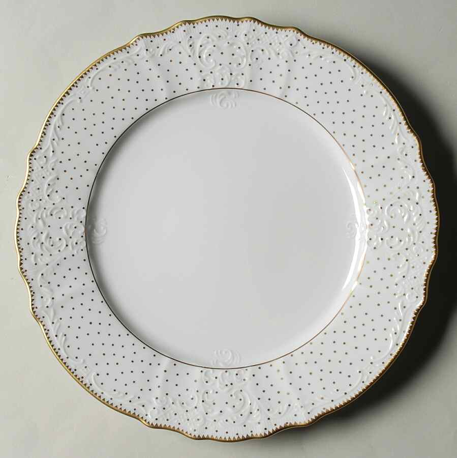Simply Anna Polka (Czech Republic) Dinner Plate by Anna Weatherley-1