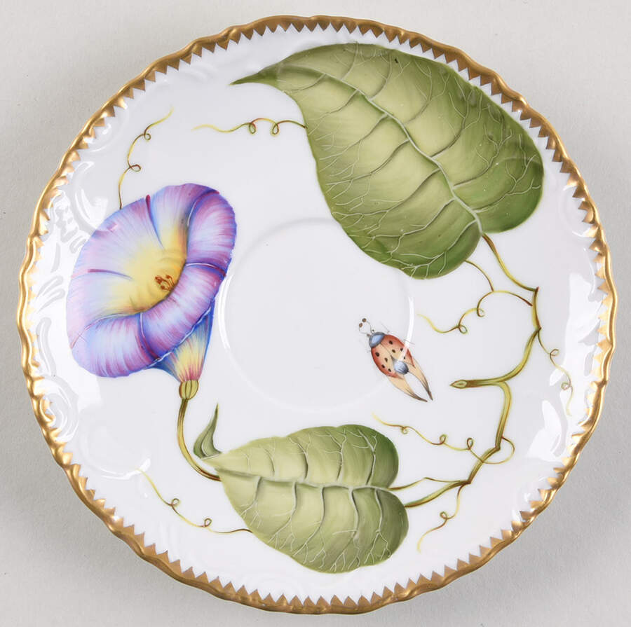 Treasure Garden Saucer by Anna Weatherley-1