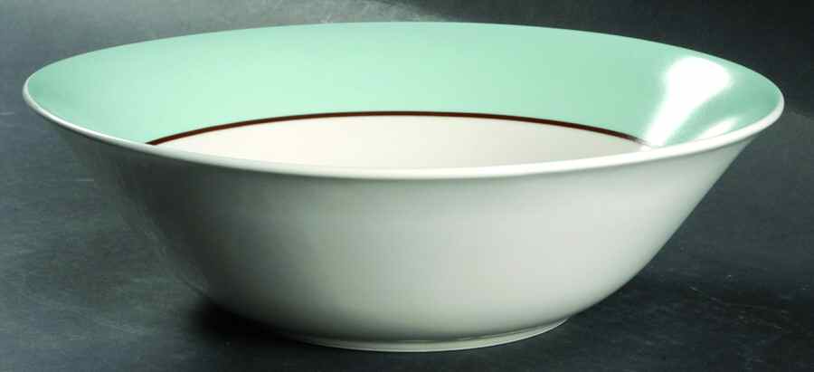 Symphony Blue 10" Round Vegetable Bowl by 222 Fifth (PTS)-1