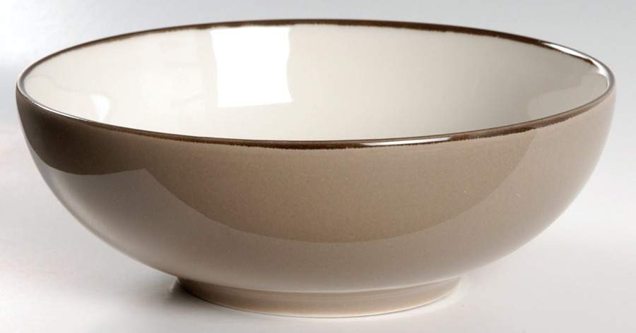 Symphony Taupe Soup/Cereal Bowl by 222 Fifth (PTS)-1