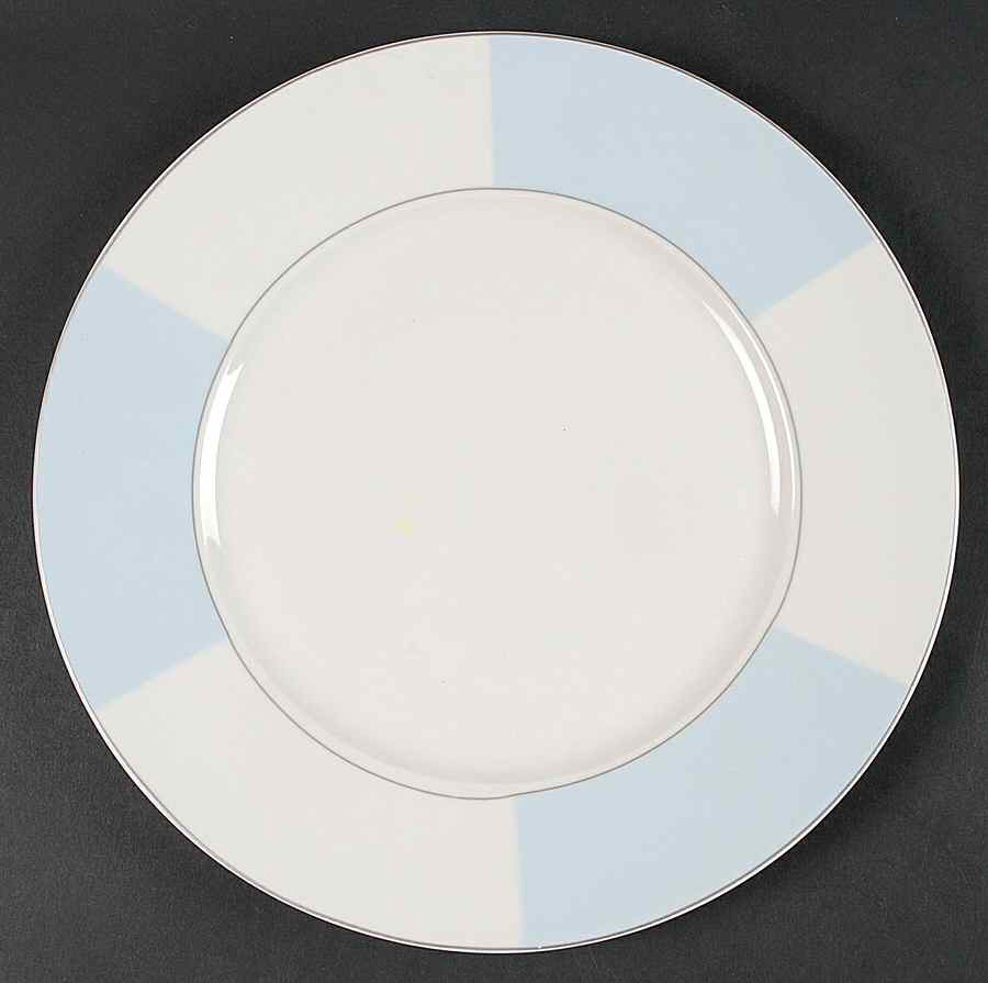 Escalade Blue Dinner Plate by 222 Fifth (PTS)-1