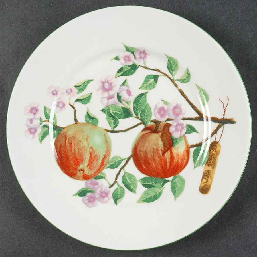 Apple Blossom Salad/Dessert Plate by American Atelier-1