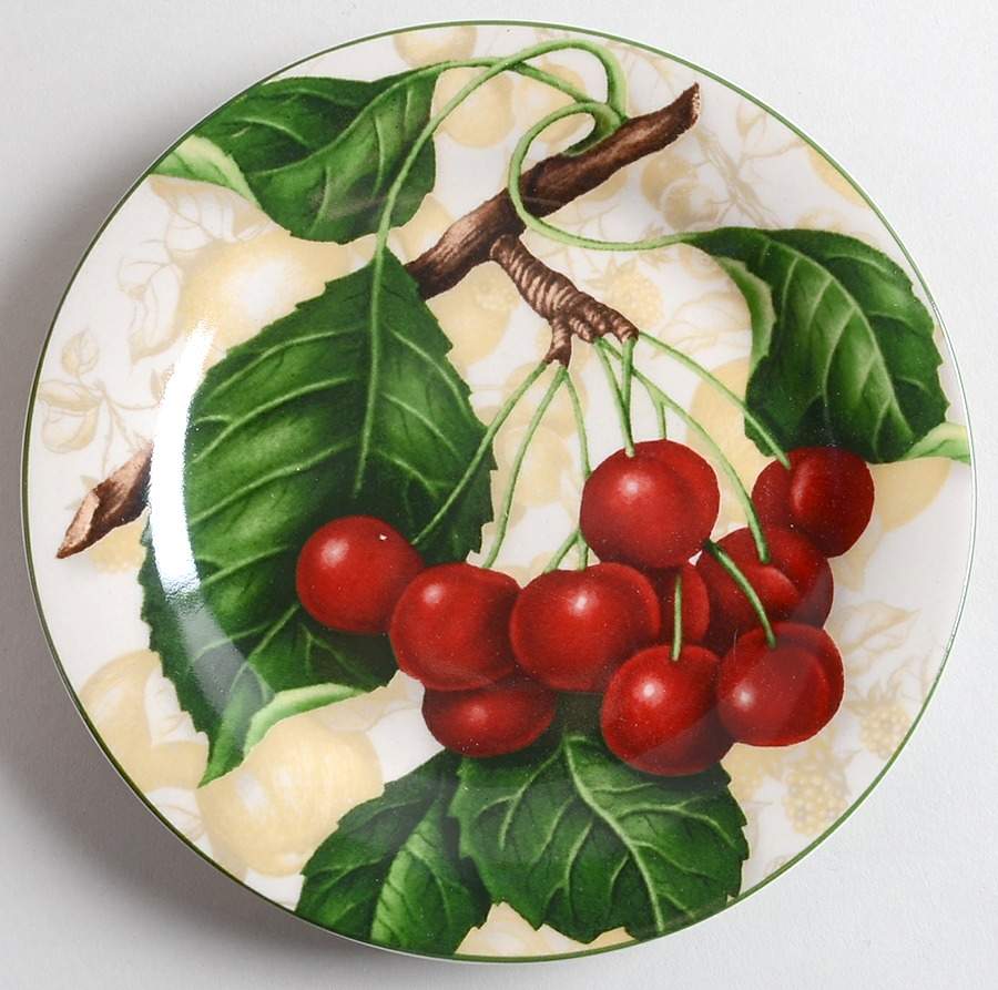 Fruits Salad/Dessert Plate by American Atelier-1