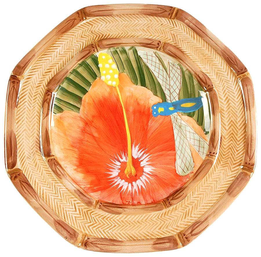 Royal Palm Salad/Dessert Plate by Ambiance-1