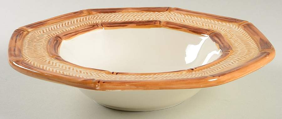 Royal Palm Rim Soup Bowl by Ambiance-1