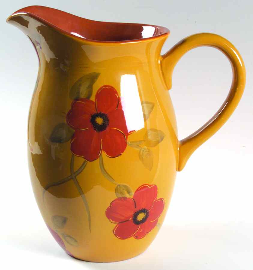 Flowers of Paradise 112 Oz Pitcher by Ambiance-1