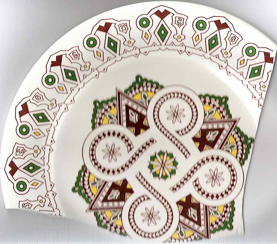 AR12 Dinner Plate by Art China-1